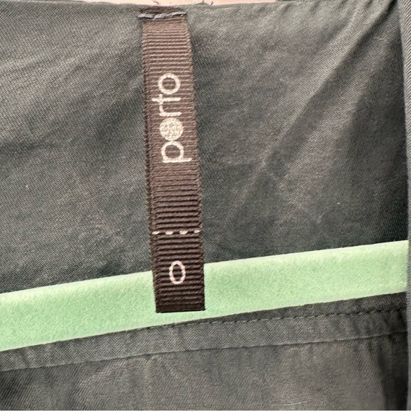 PORTO Blue Tencel Wrap Topper Jacket Lagenlook Size 0 XS - Picture 3 of 5